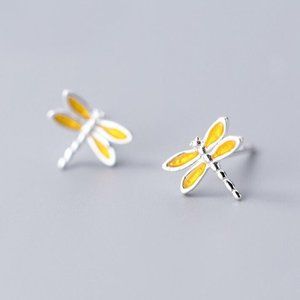 Gorgeous Sunshine Dragonfly Earrings